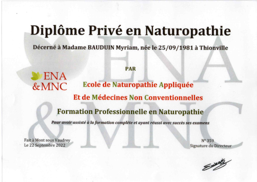 photo diplome SARO (Myriam Bauduin)