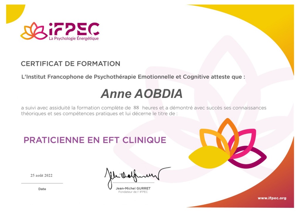 photo diplome Anne Obadia