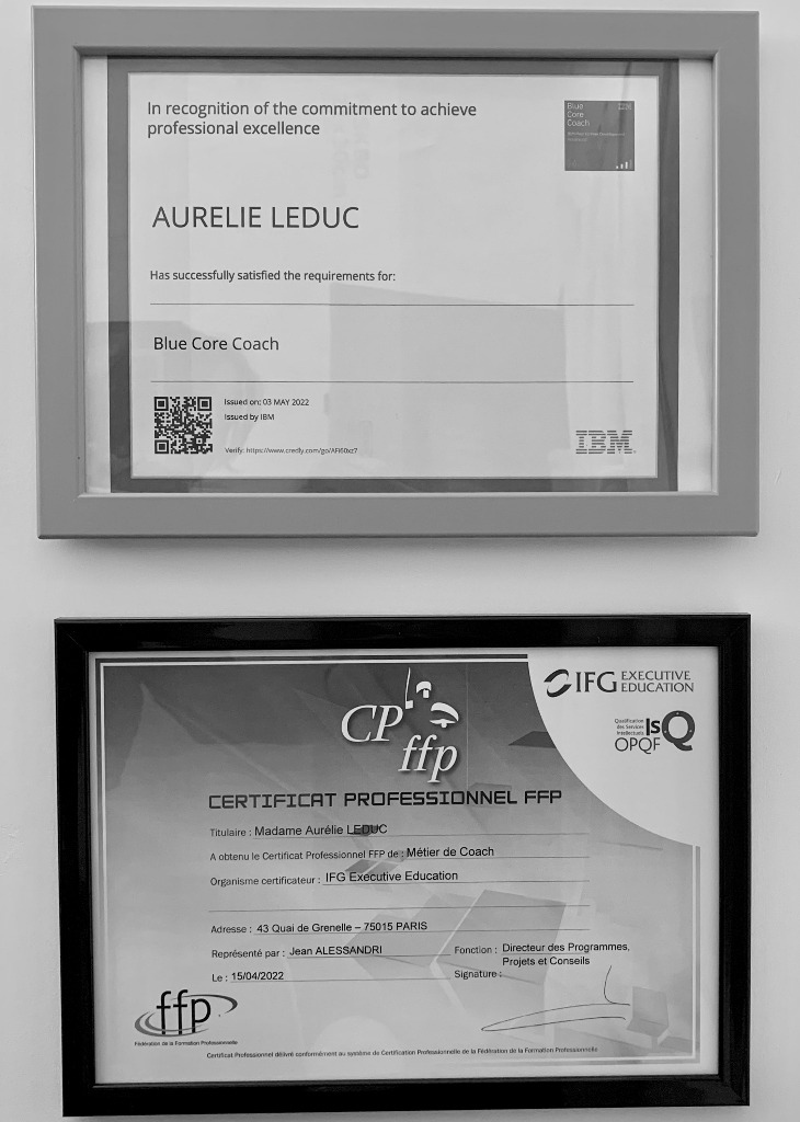 photo diplome Aurélie Leduc