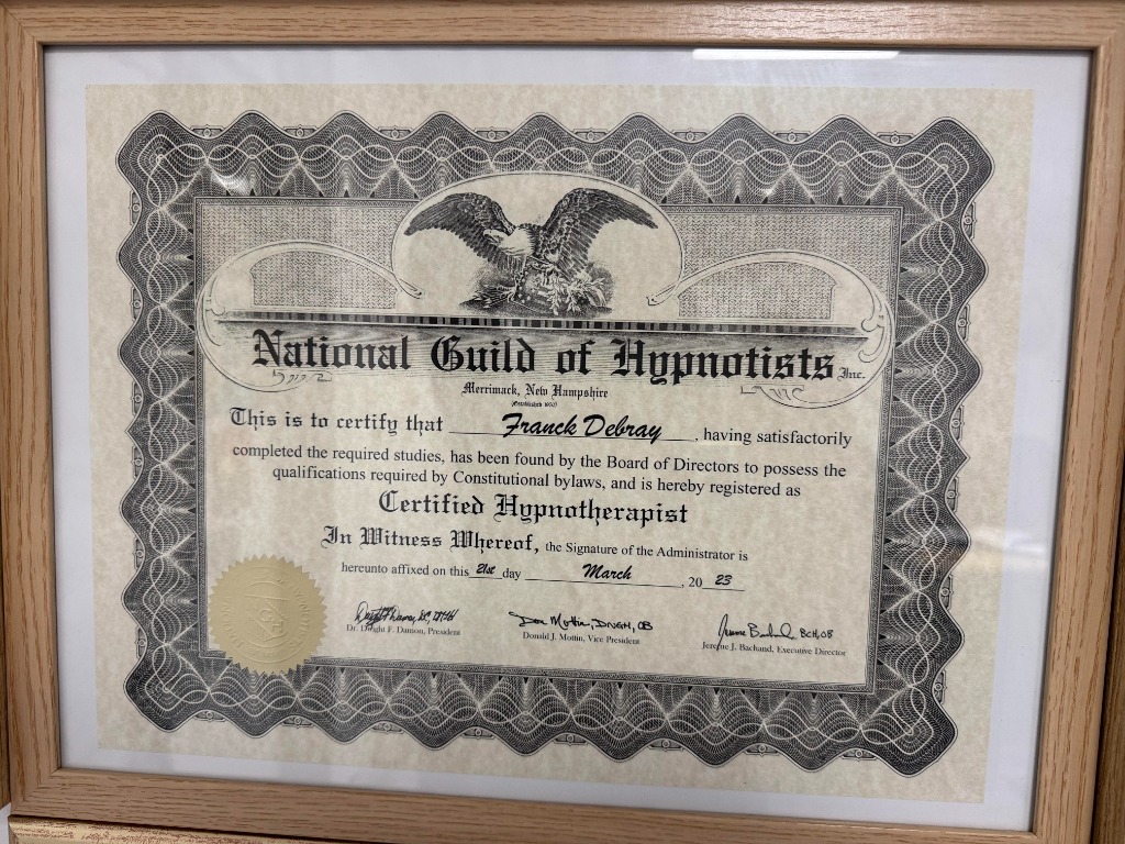 photo diplome DEBRAY Franck