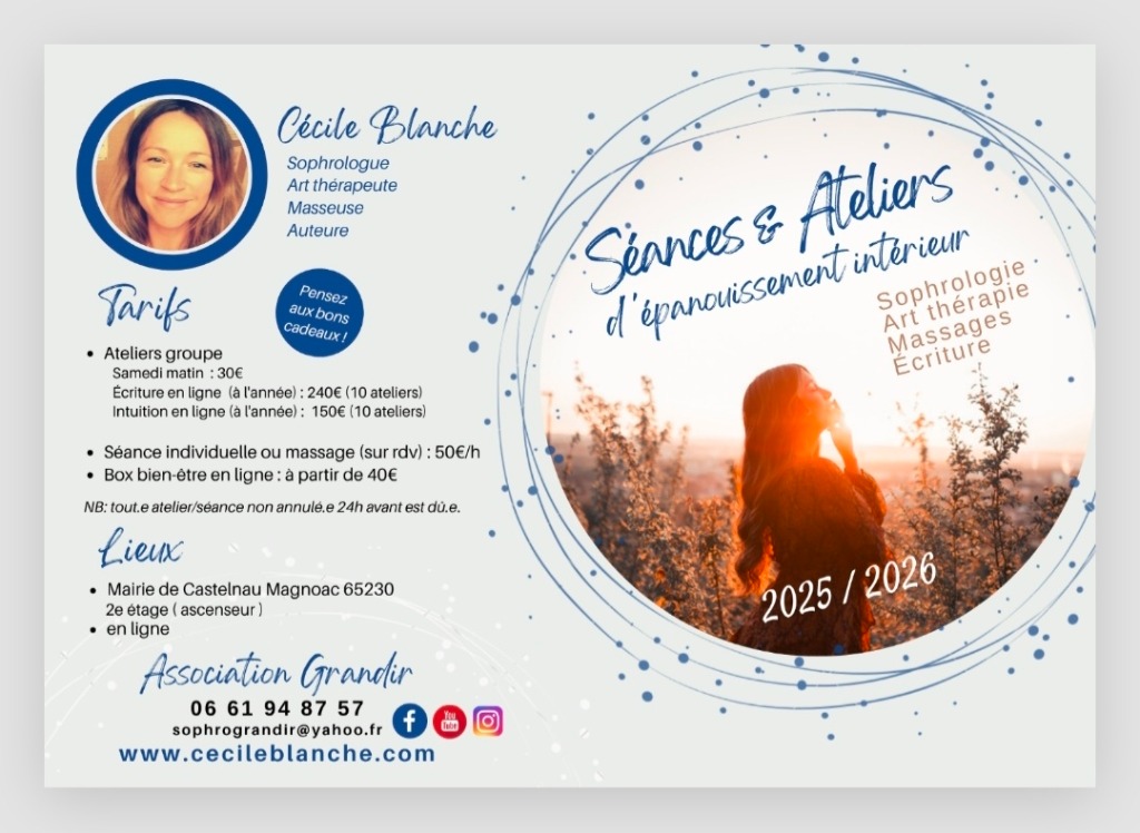 photo seance Cécile Blanche 