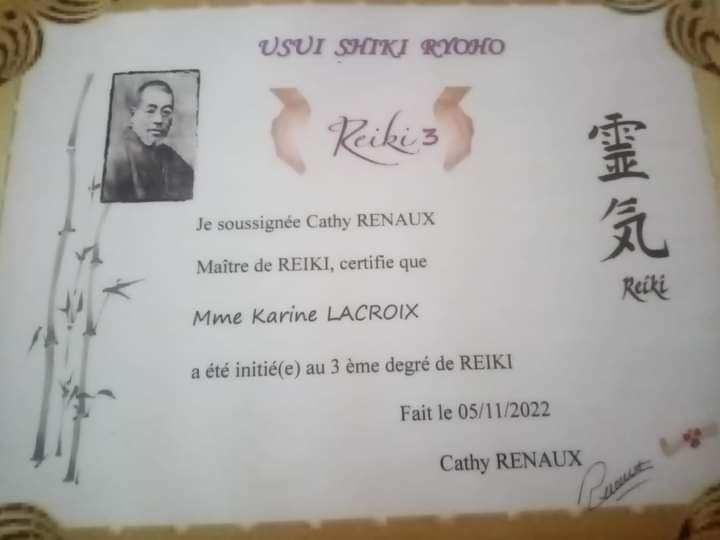 photo diplome Karine Lacroix