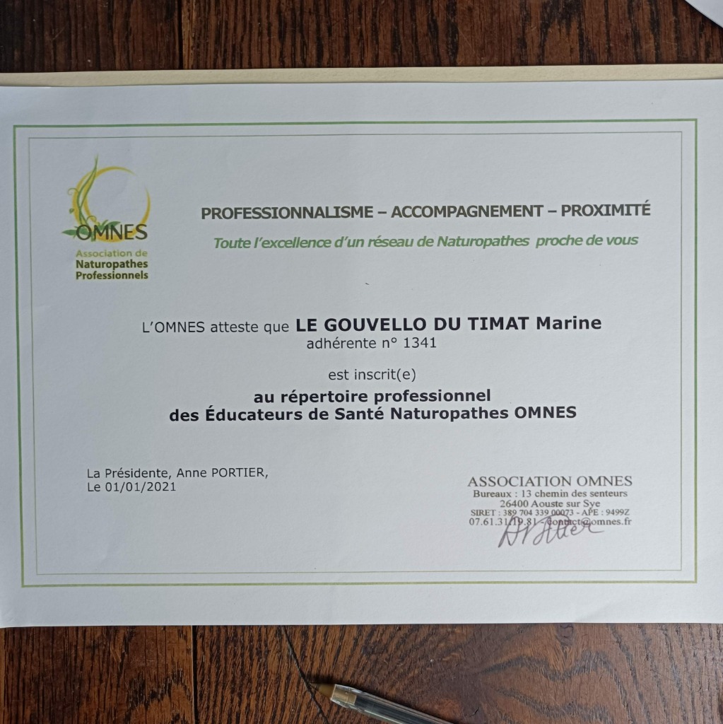 photo diplome Marine le gouvello