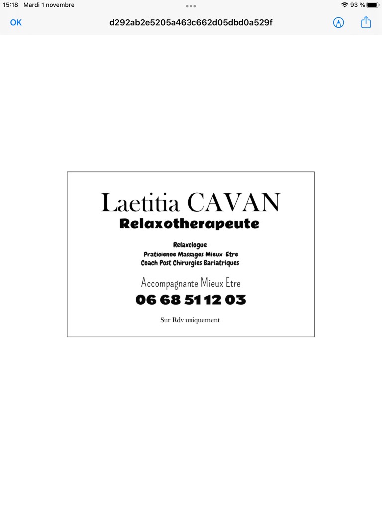 photo diplome Laetitia Cavan