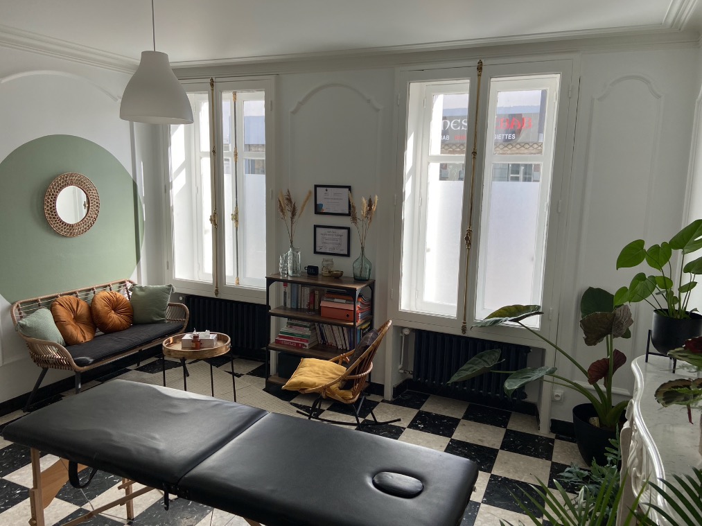 photo cabinet Cindy Caillaud Kinésiologue