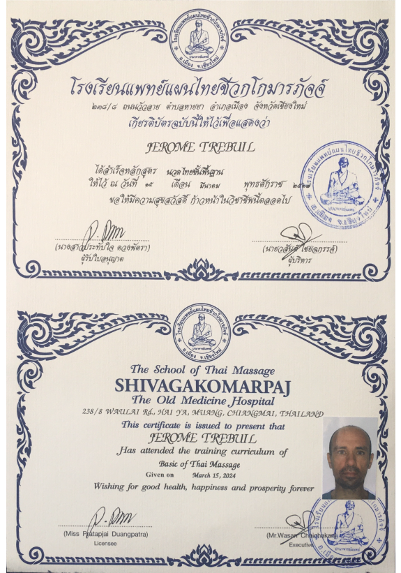 photo diplome Kushi Massage