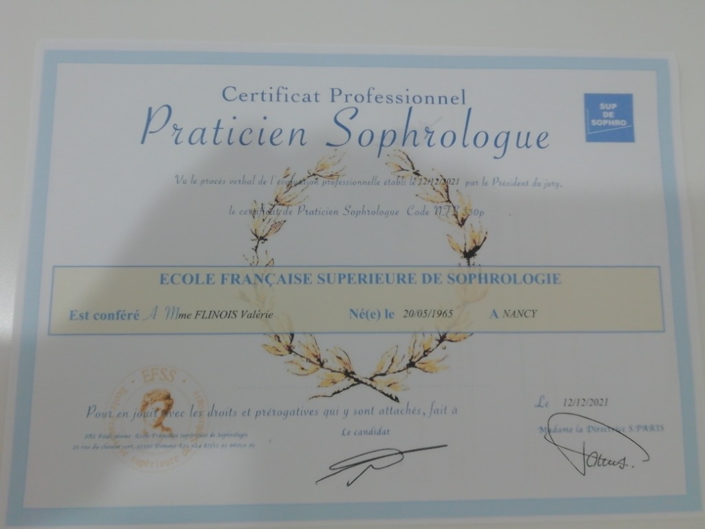 photo diplome Valérie