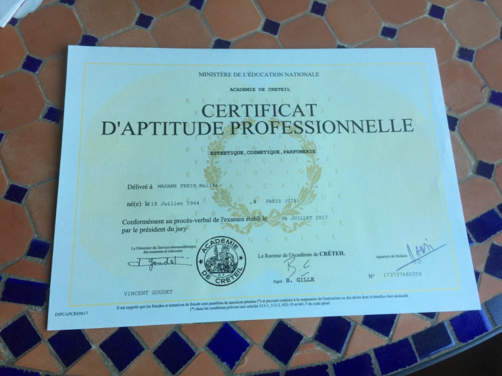 photo diplome Instants Zen 75 - Le boudoir de Malika