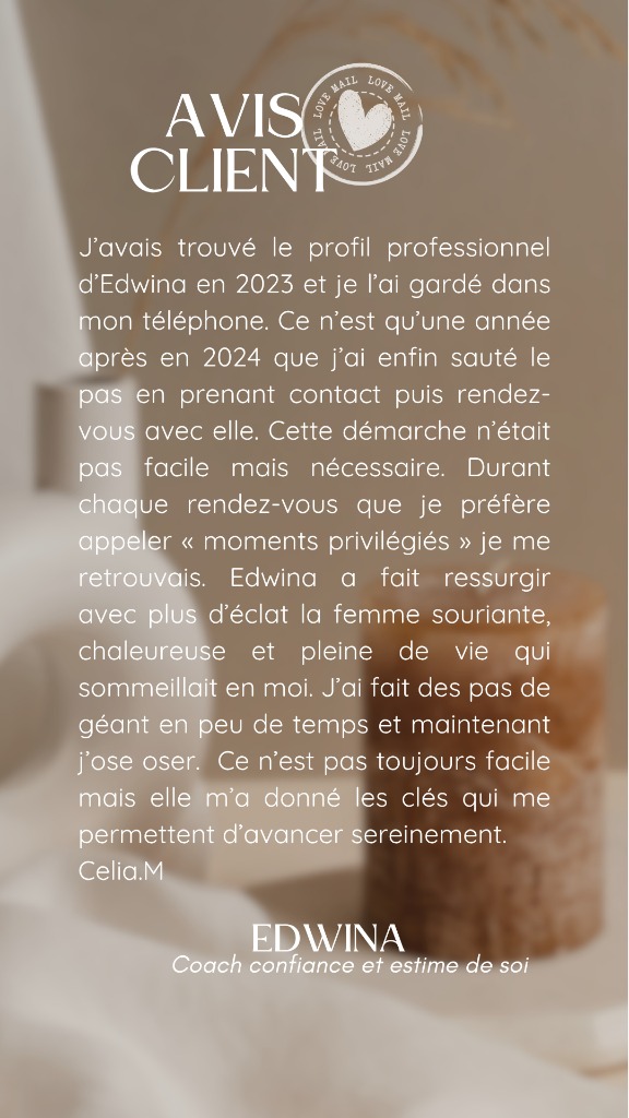photo activite Edwina HOMAND 