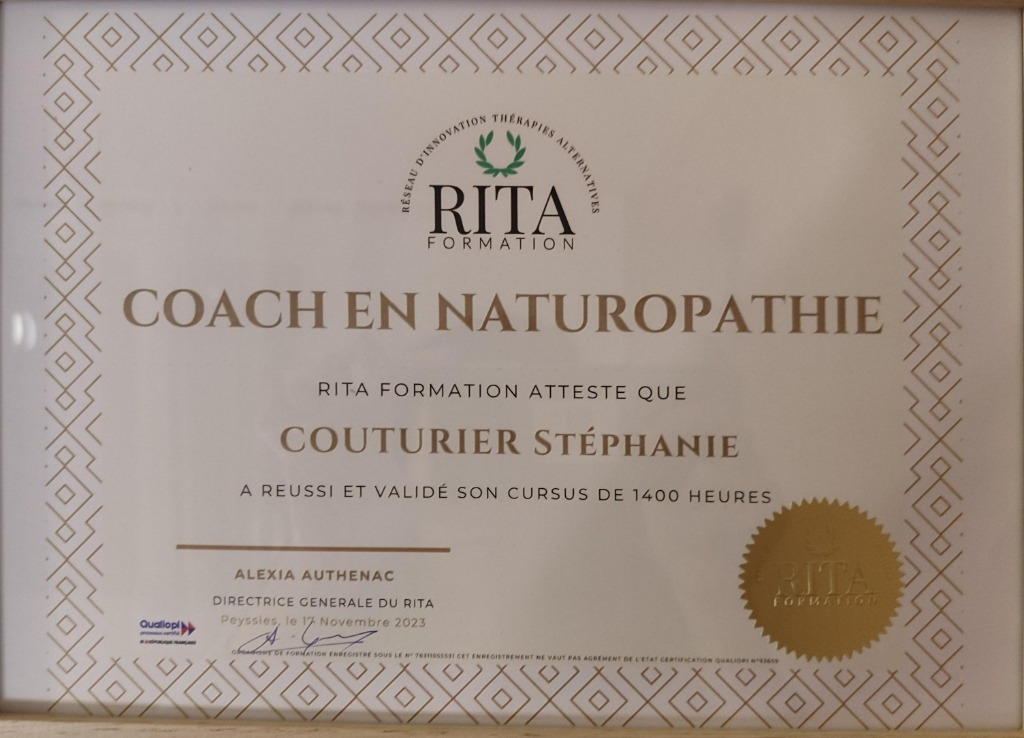 photo diplome Stéphanie Couturier