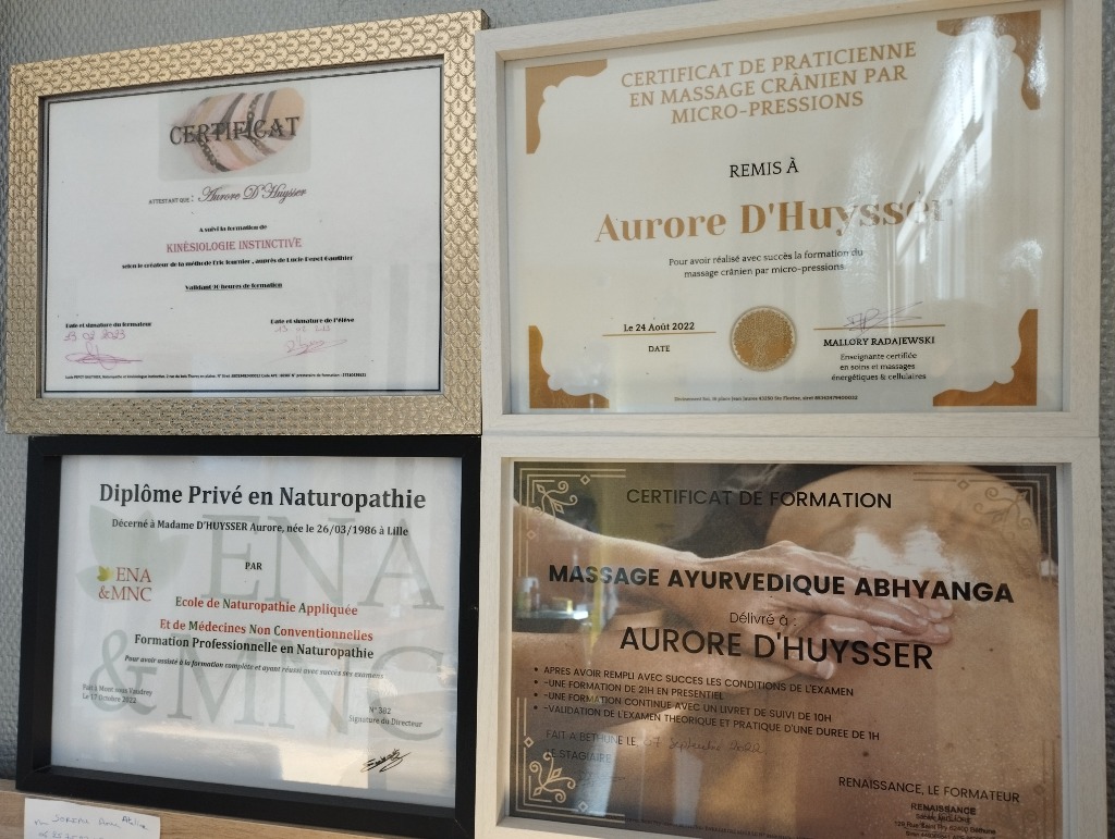 photo diplome Aurore D’huysser