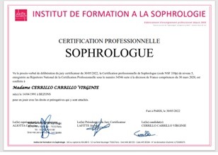 photo diplome Virginie cerrillo carrillo