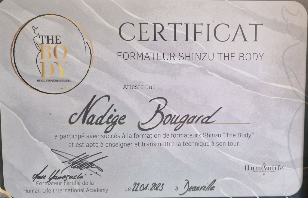 photo diplome Bien-être lyzen