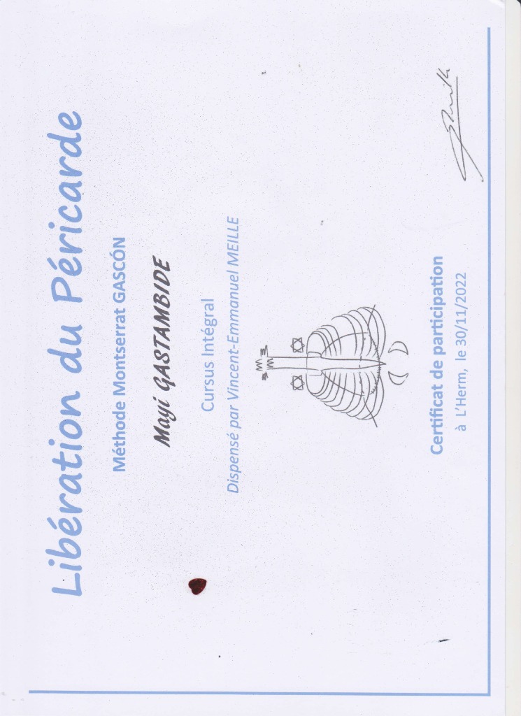 photo diplome Mayi Gastambide