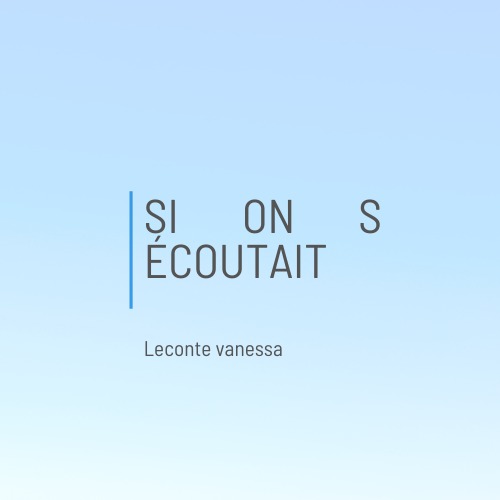 photo cabinet Leconte Vanessa Si on s' écoutait 