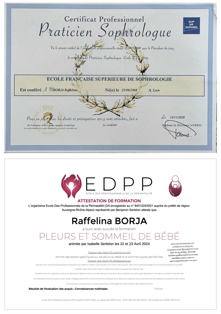 photo diplome  Raffelina BORJA