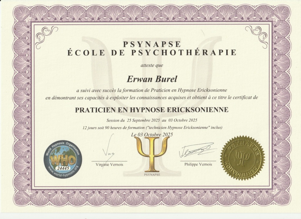 photo diplome Erwan BUREL