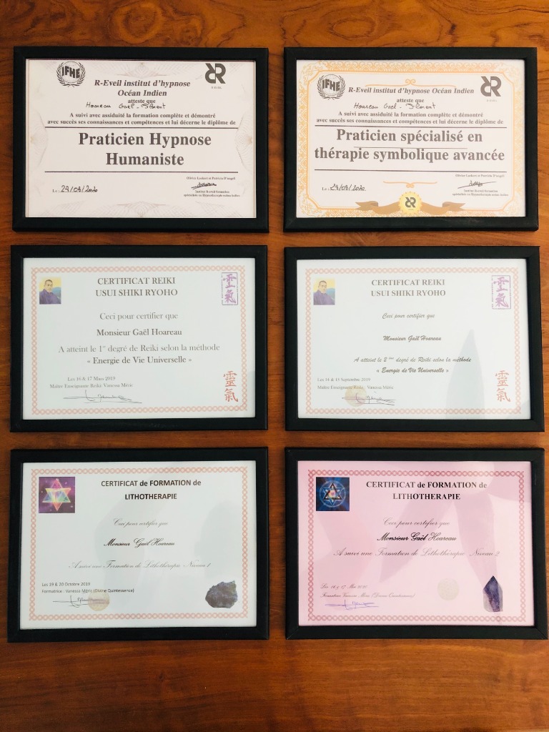 photo diplome Gaël HOAREAU