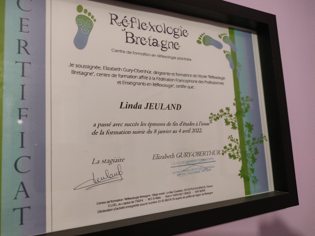 photo diplome JEULAND Linda