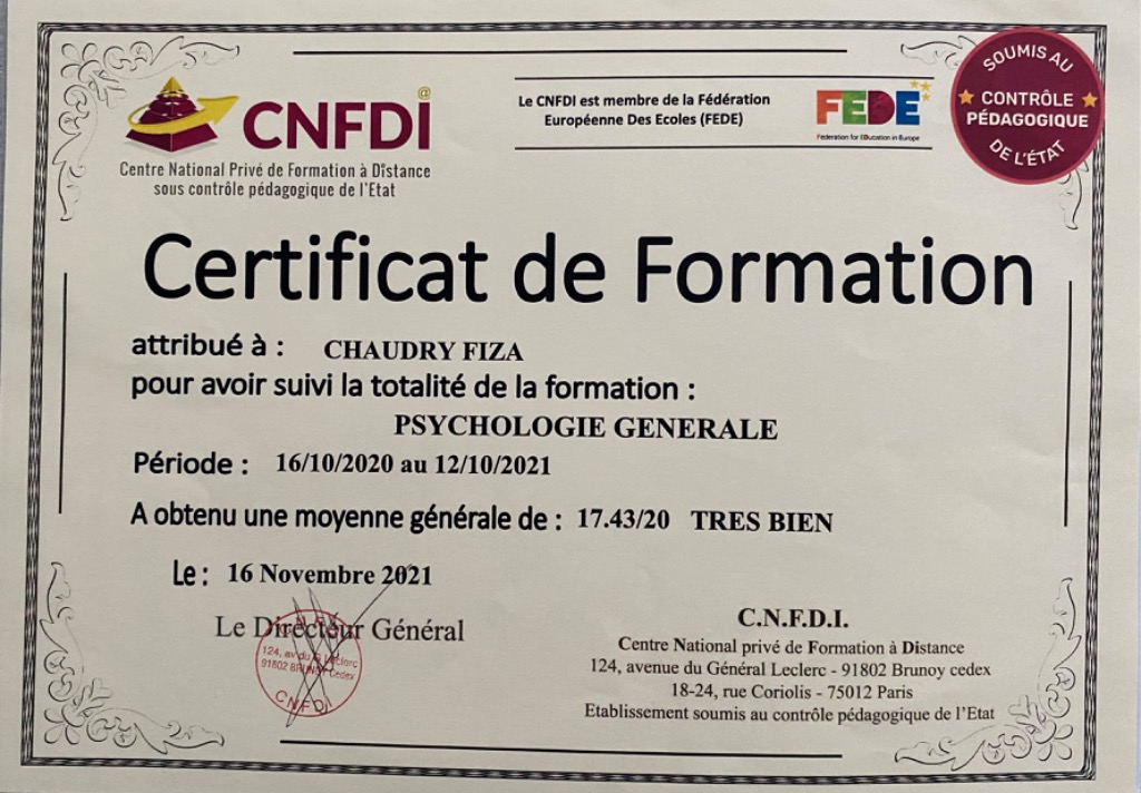 photo portrait Fiza CHAUDRY 