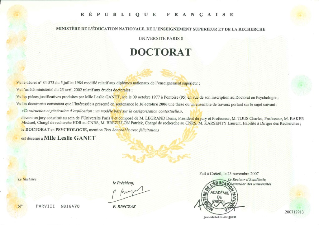 photo diplome Elleme School