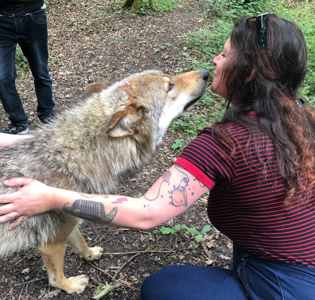 photo portrait Instinct de Louve