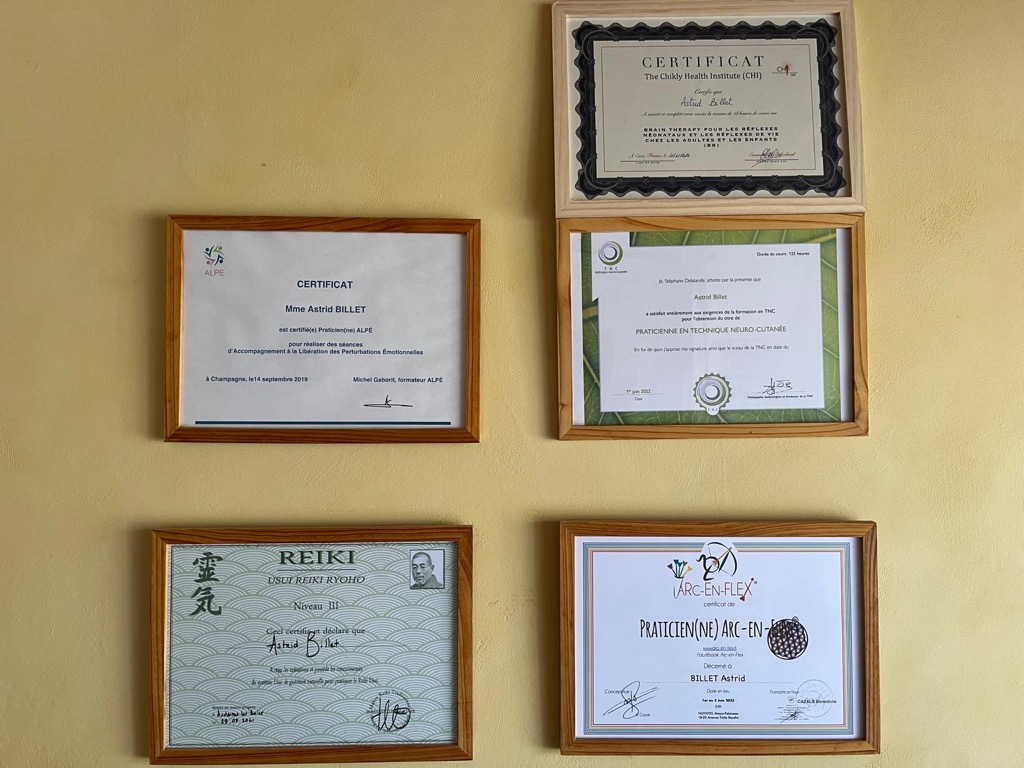 photo diplome Astrid Billet
