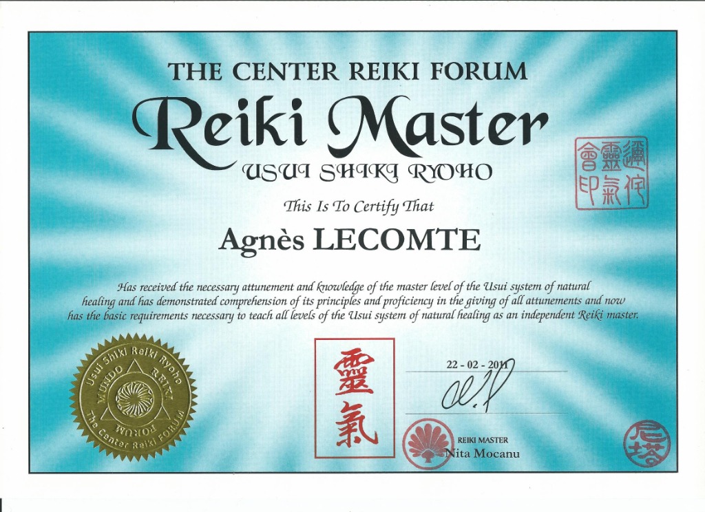 photo diplome AGNES LECOMTE