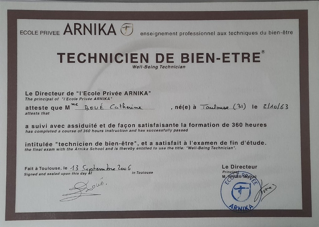 photo diplome Boue catherine