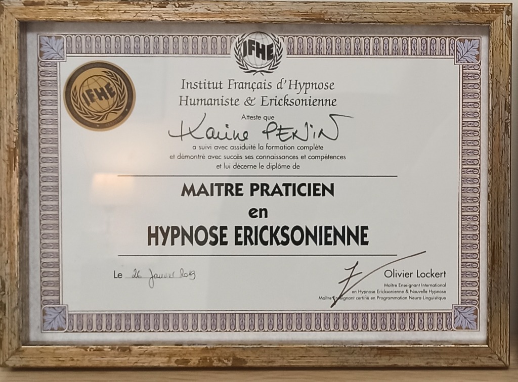 photo diplome Karine Penin