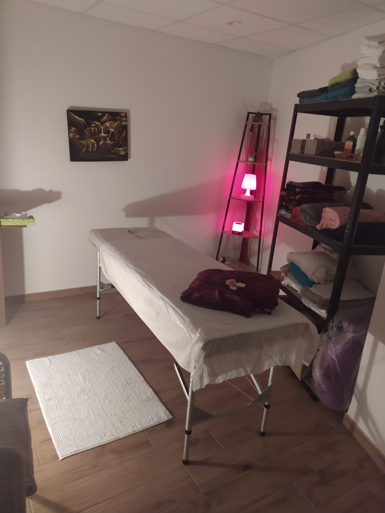 photo seance Valerie massage les 2 alpes