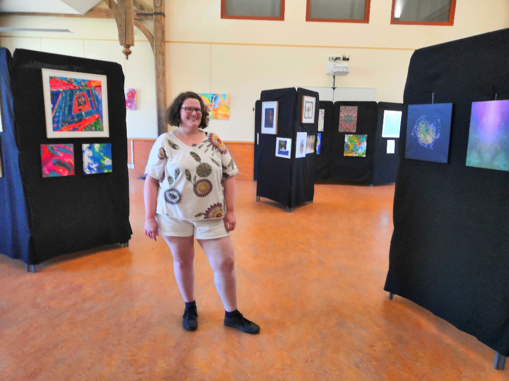 photo activite Natacha GELDRON ~ Blue Morpho Création ®