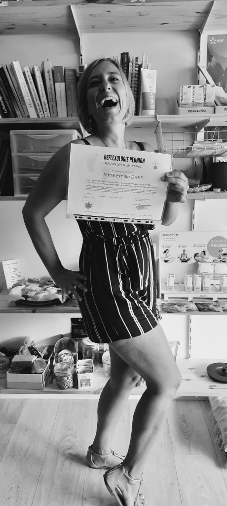 photo diplome EMILIE BRES - REFLEX’O LYS EI