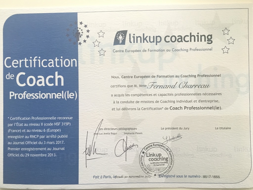 photo diplome Fernand CHARREAU