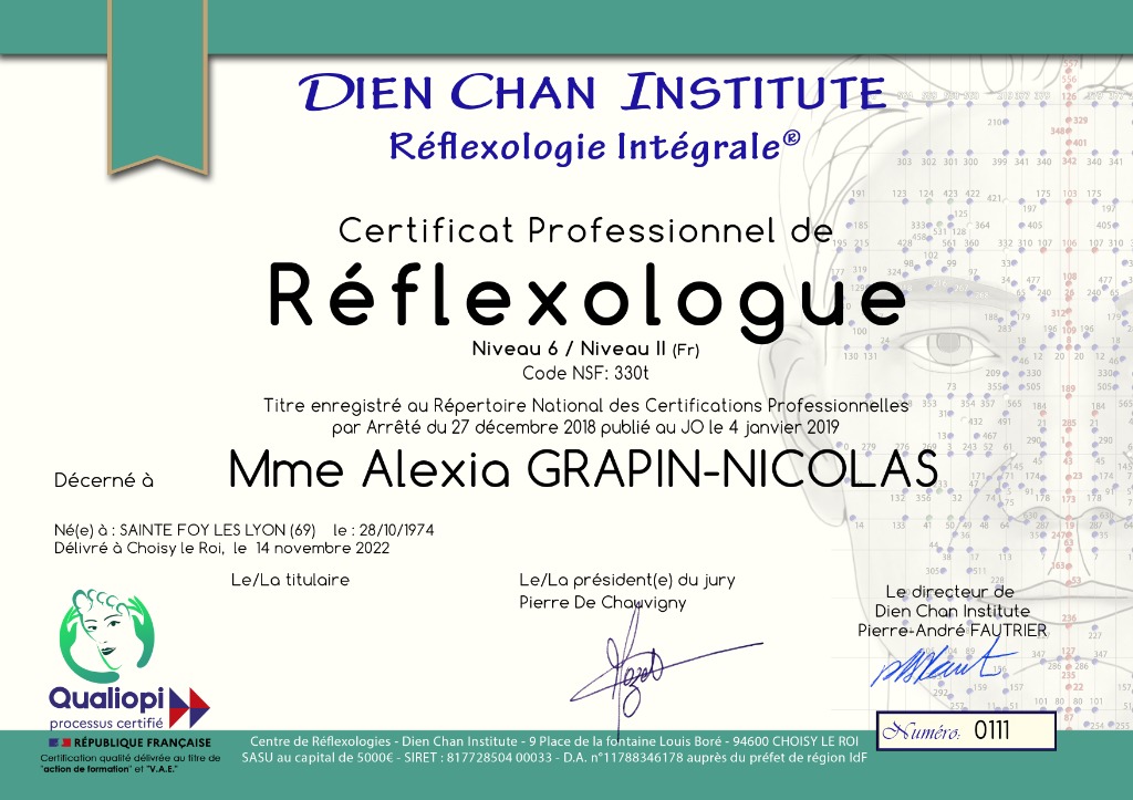 photo diplome Alexia Nicolas