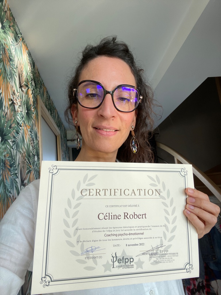 photo diplome CELINE ROBERT