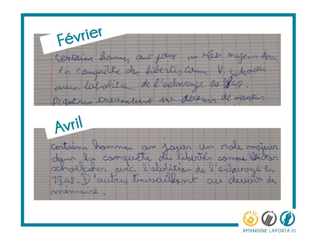 photo diplome Amandine Laporta