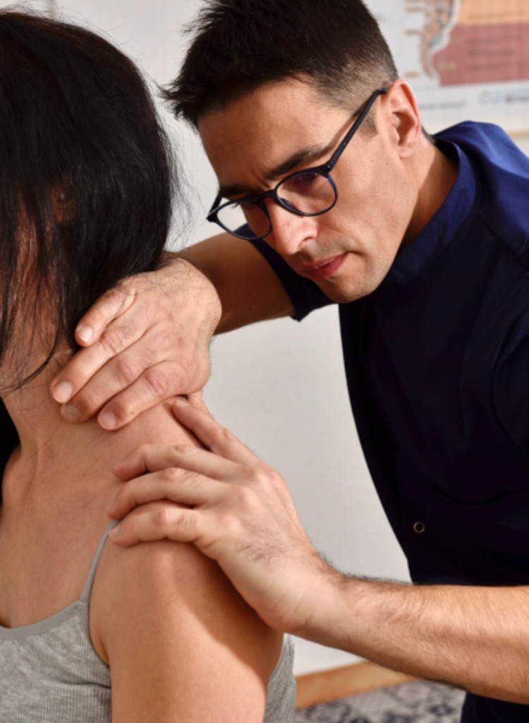 photo seance Florian Bonet Ostéothérapeute