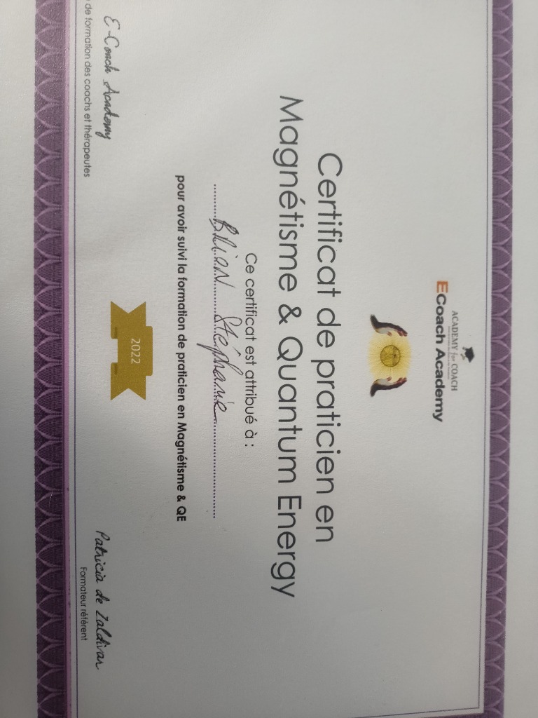 photo diplome Stephanie Brion