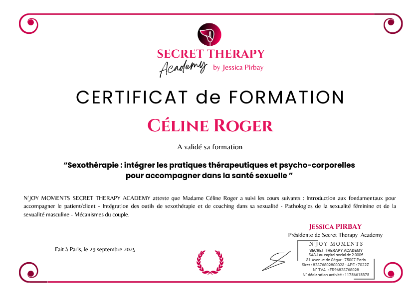 photo diplome Céline Roger