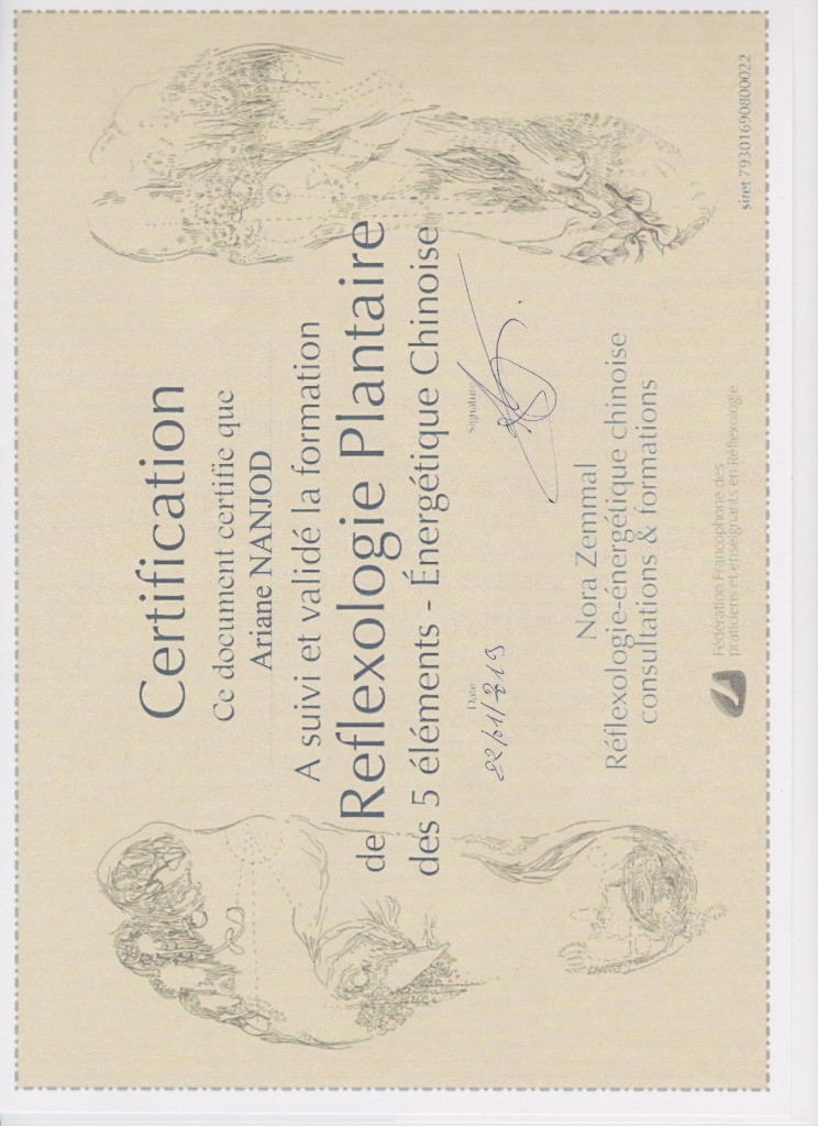 photo diplome Ariane Nanjod