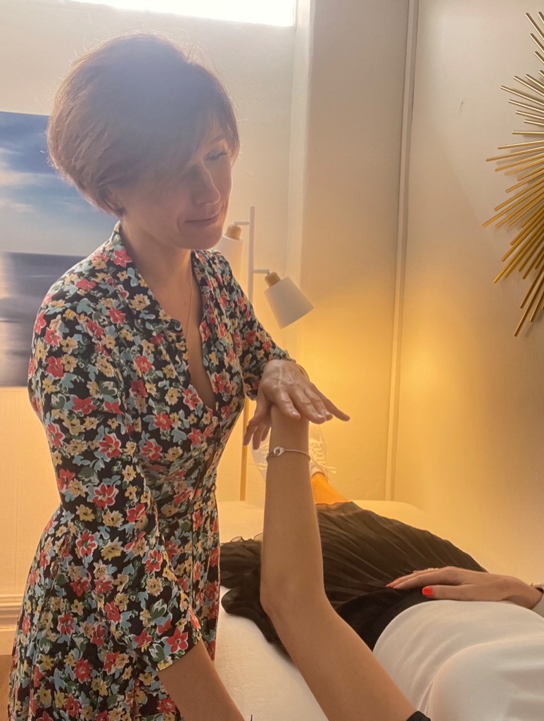 photo seance Gaelle OLLAND  Ma séance Kinésio