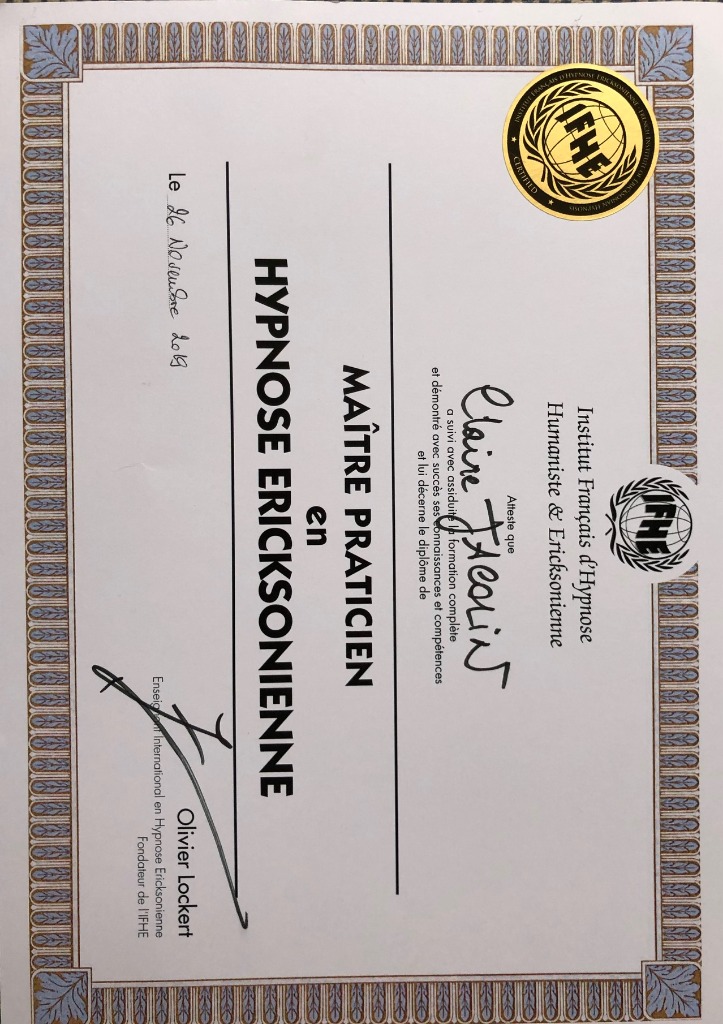 photo diplome Claire Jacolin