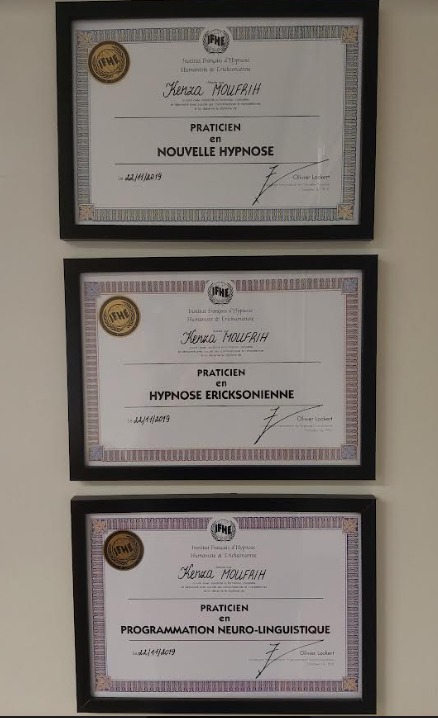 photo diplome Kenza MOUFRIH
