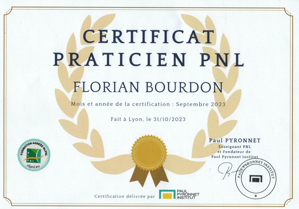 photo diplome Florian BOURDON