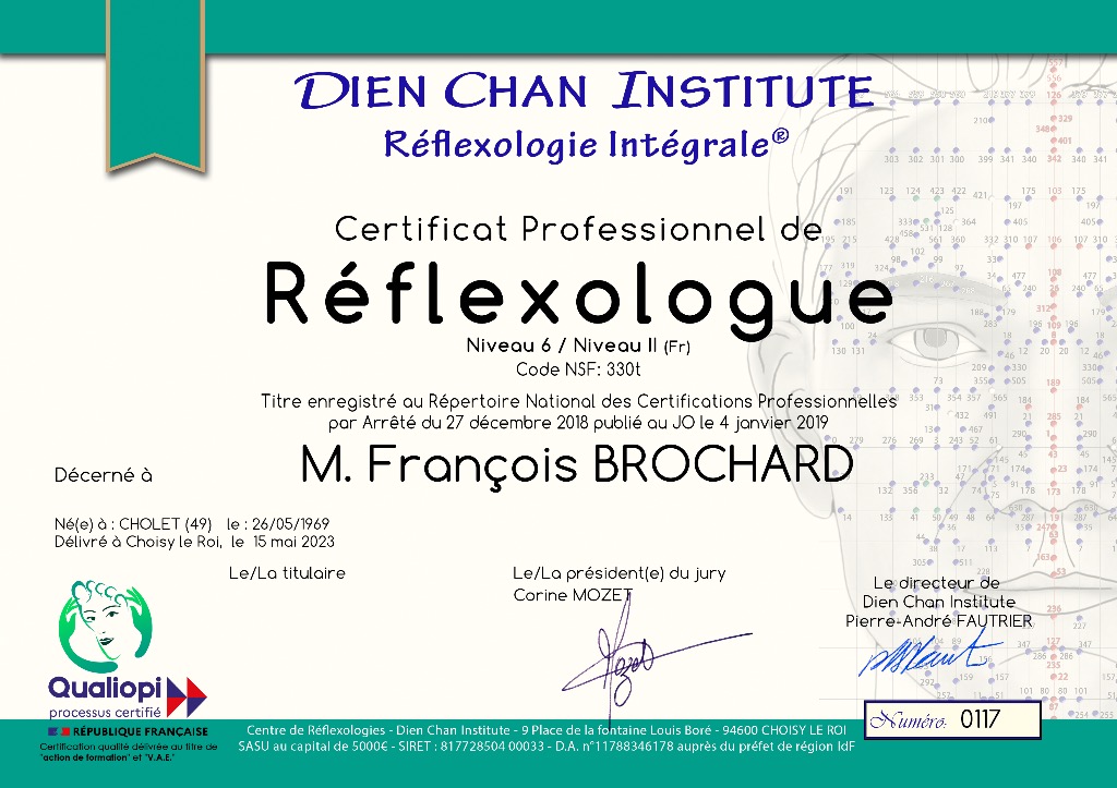 photo diplome François Brochard