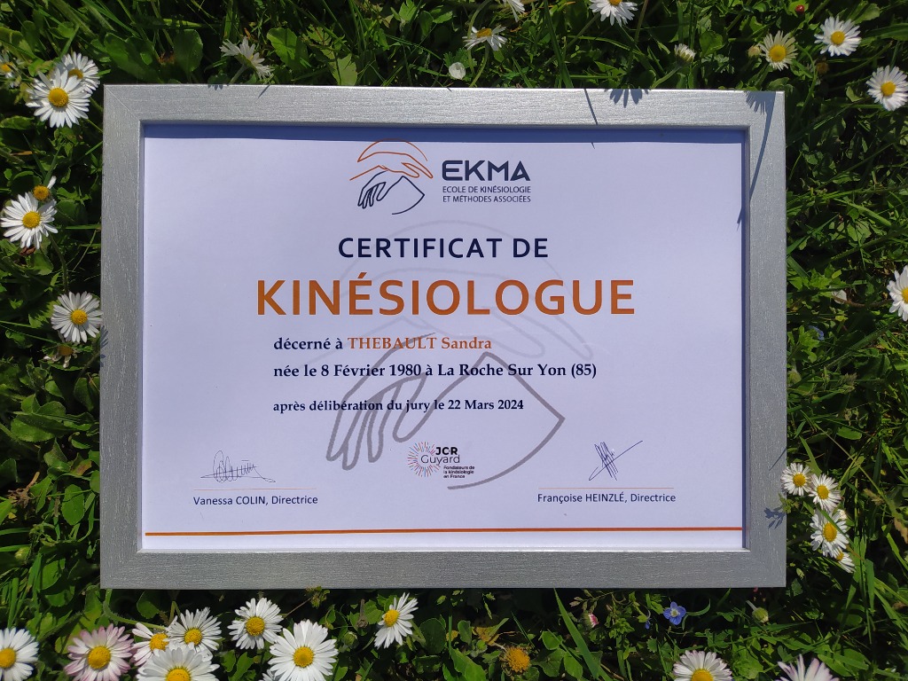 photo diplome Sandra THEBAULT