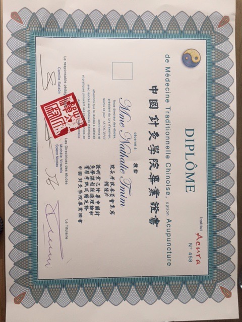 photo diplome Nathalie Tmim