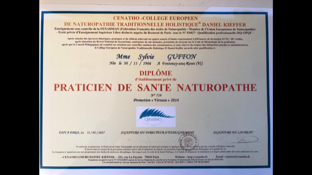 photo diplome Sylvie GUFFON