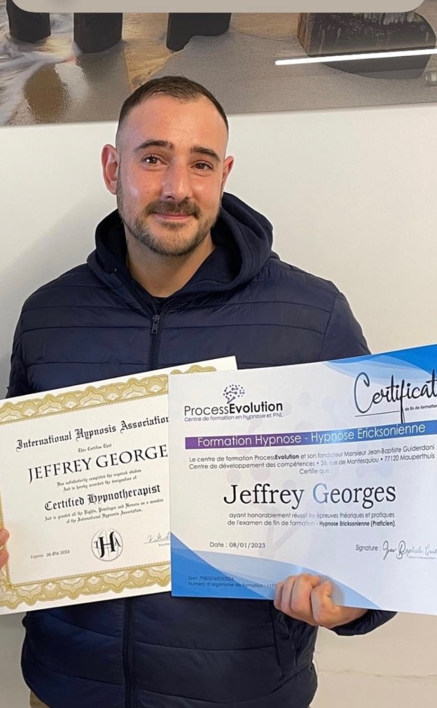 photo diplome Jeffrey Georges 